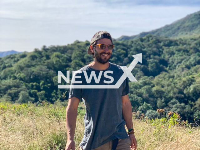 José “Pepe” de la Cuesta, 35, poses in undated photo. He died in a paragliding accident in Salta, Argentina. Note: Private photo taken from social media. (Newsflash)