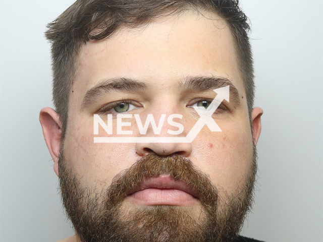 BMW driver Jamie Adams jailed for crashing into police car after high speed police chase. 
Note: Police photo(Heddlu Dyfed-Powys Police/Newsflash).