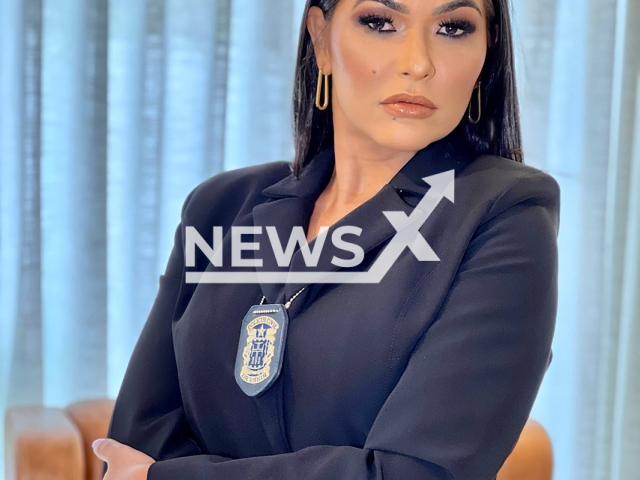 Patricia Neves Jackes Aires, 39, poses in undated photo. She was found inside her car in Sao Sebastiao do Passe, Brazil. Note: Private photo taken from social media. (Newsflash)