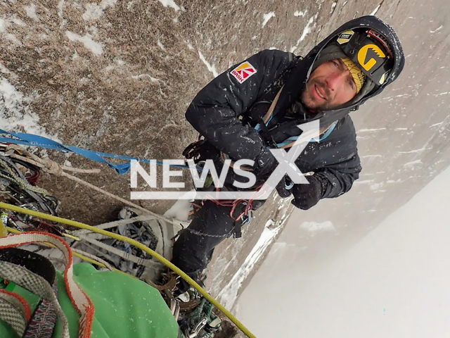 Photo shows Russian climber Dmitry Golovchenko, 40, friend of Sergey Nilov, 47, undated. They tried to conquer Gasherbrum IV in Pakistan but Golovchenko fell off the mountain in August 2023. Note: Private photo taken from local media. (Newsflash)