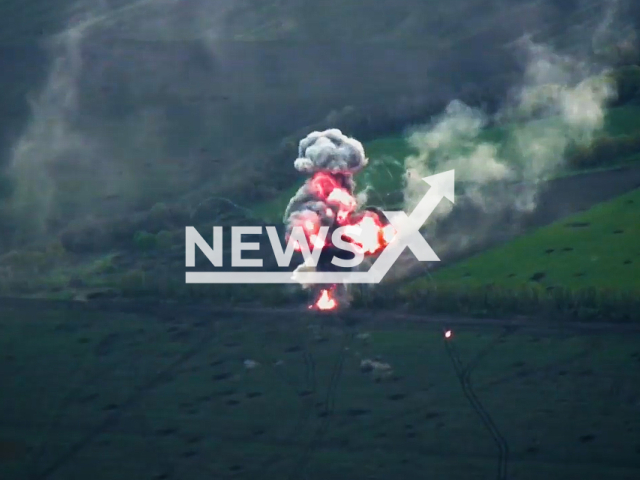 Fighters of the 93rd OMBr Kholodny Yar struck at Russian positions, destroying three tanks at once in May 2022.
Note: This picture is a screenshot from the video.
(@93OMBr/Newsflash)