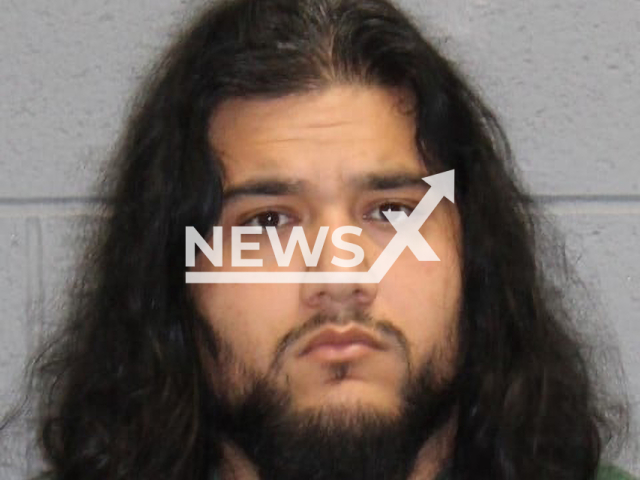 Daniel Luna, the General Manager of Black Rock Canines was charged in connection with the crimes, in May, 2022, in Naugatuck, USA.  Note: Police photo. (Naugatuck Police Department/Newsflash)