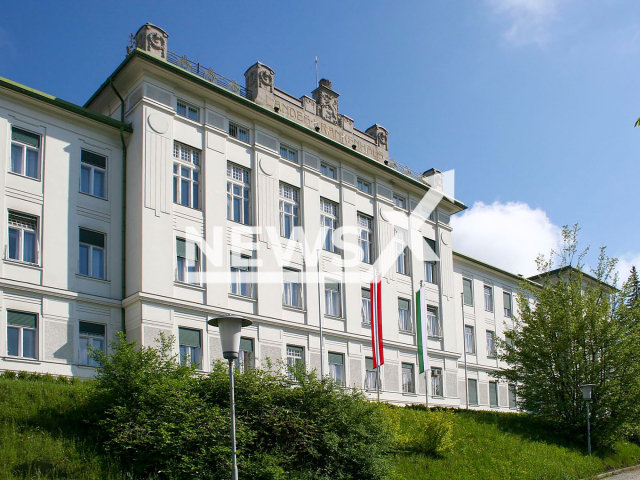 Image shows the University Hospital in Graz, Austria, undated photo. A surgeon's 13-year-old daughter allegedly drilled open the patient's skull during an emergency operation. Note: Licensed content. (LKH-Univ. Klinikum Graz, M. Kanizaj/Newsflash)