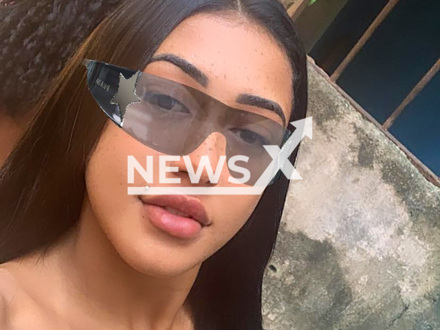 Giulia Brandao, 19, poses in undated photo. She is  suspected of pulling the "Goodnight, Cinderella" scam on an American tourist in Copacabana, Brazil. Note: Private photo taken from social media. (Newsflash)