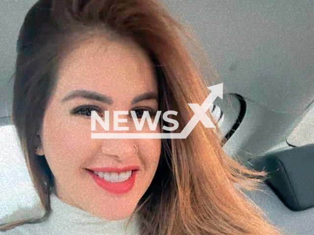 Anna Gleicy Helrigle De Brito, 27, poses in undated photo. She was injured in Dartford, England, UK, on Saturday, Aug. 31, 2024. Note: Private photo from social media. (Anna Gleicy Helrigle De Brito/Newsflash)