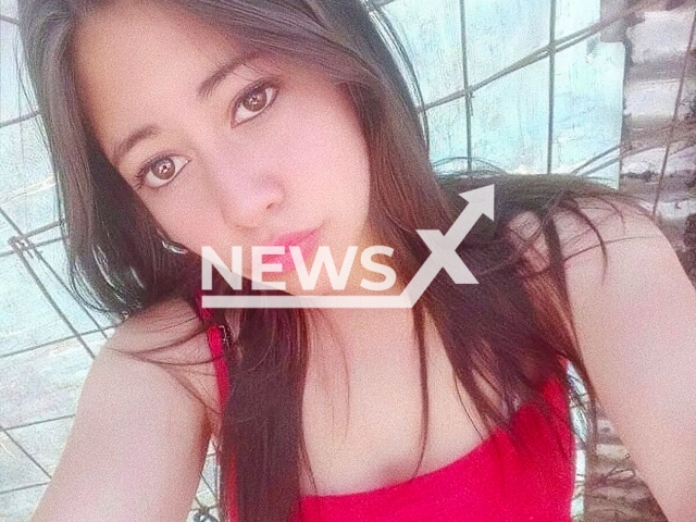 Vanesa Troncoso, 23, poses in undated photo. She was killed by Mario Andres Cena, 34, in Santa Fe, Argentina. Note: Private photo from social media. (Newsflash)