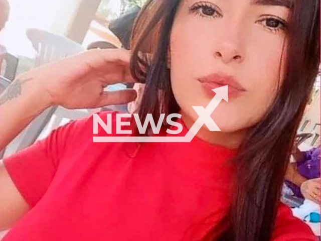 Luana Meirelles, 28, poses in undated photo. She was killed by her partner Renan dos Santos Moraes, 23, with a sword in Edeia, Brazil, on Thursday, 19 September, 2024. Note: Picture is taken from social media. (Walter Fonseca/Newsflash)