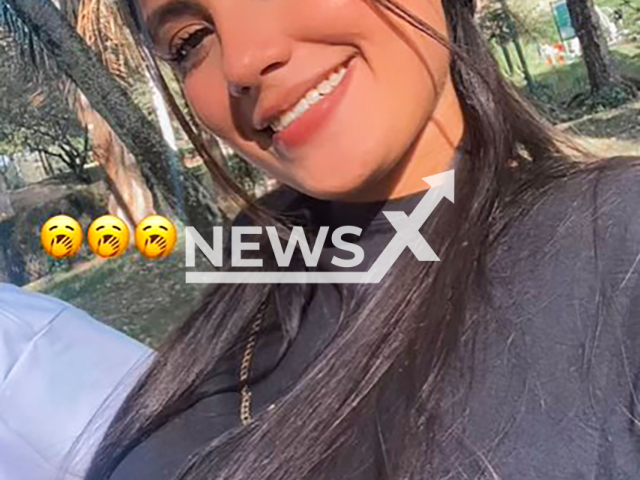 Yeimis Daniela Vargas Parra, 19, poses in undated photo. She was killed in Cimitarra, Santander in Colombia. Note: Private photo taken from social media. (Newsflash)