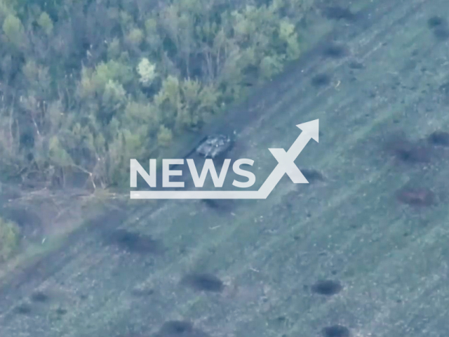 Paratroopers from the Dnepropetrovsk region destroyed Russian tank with one shot in May 2022.
Note: This picture is a screenshot from the video.
(@dshv25opdbr/Newsflash)