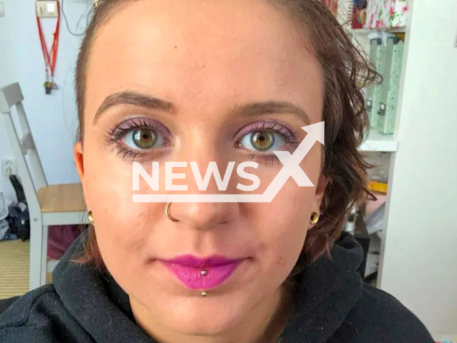 Jessy Bunny, 21, pictured at 16, has spent more than EUR 50,000 on beauty surgeries, and lost contact with her family because of this, in Vienna, Austria. Note: Private photo. (Newsflash)