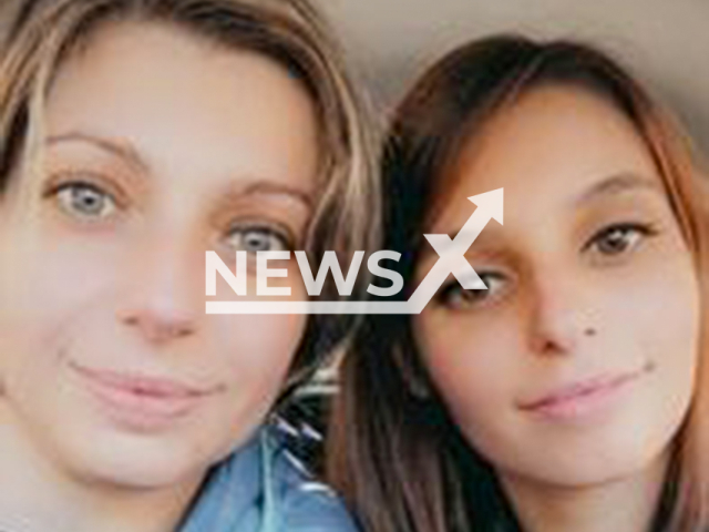 Picture shows Giusi Massetti and her daughter Martina Gleboni, undated. Roberto Gleboni, 52, killed his family and took his own life in Nuoro, Italy. Note: Private photo taken from social media. (Newsflash)