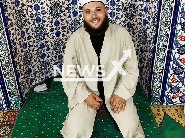 Salafist preacher Abdul Alim Hamza, 32, poses in undated photo. The Cologne Administrative Court, in Germany, prevented his deportation. Note: Private photo from social media. (@alimhamza1/Newsflash)