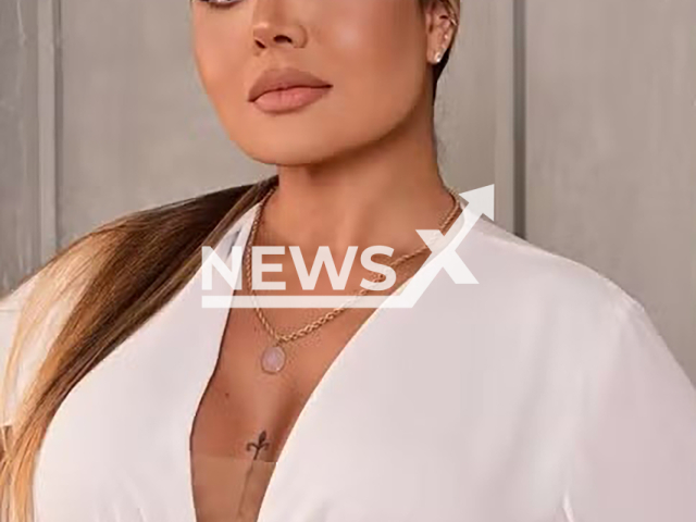 Picture shows the owner of a beauty clinic, Grazielly da Silva Barbosa, undated. She was indicted for a murder after the death of influencer Aline Maria Ferreira, 33 in Goiania, Brazil. Note: Private photo taken from local media. (Newsflash)