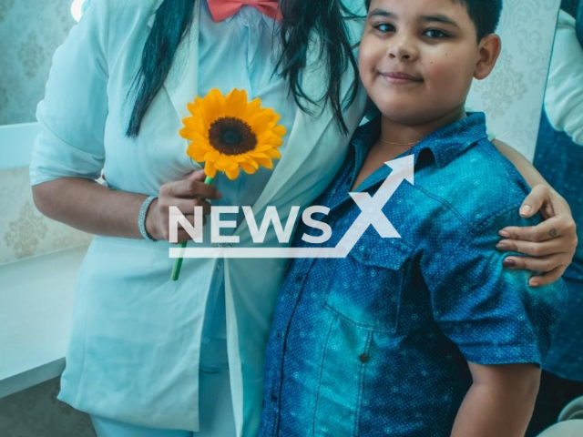 The cook Jade do Carmo Paz Gabriel (left) who died after pressure cooker explosion in a restaurant in Ceilandia, Brazil in May 2022, in a photo with a child (right).
You might consider blurring the photo of the child.
Note: Private photo(@jardeane.docarmopaz/Newsflash).