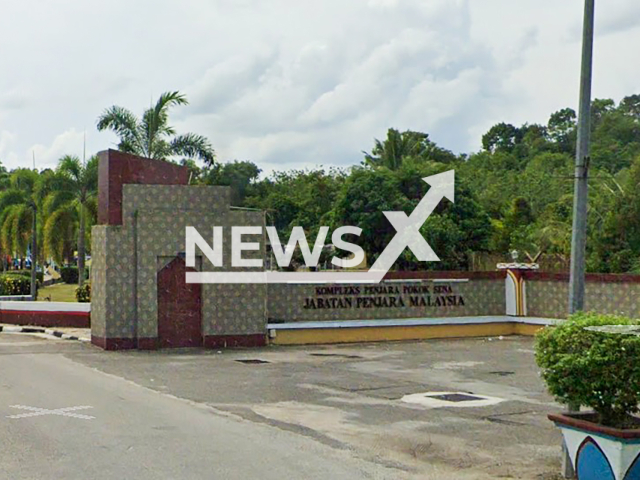 Picture shows Pokok Sena prison in the northern Malaysian state of Kedah, undated. Note: Image is a screenshot from GoogleMaps. (GoogleMaps/Newsflash)