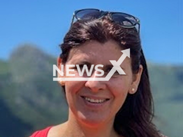 Francesca Rossi, 45, poses in undated photo. She died after falling down Monte Legnone, in the Bergamo Alps, Lombardy, Italy, on Sunday, Oct. 13, 2024. Note: Private photo from social media. (NF/NewsX)