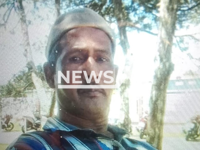 Picture shows the victim Adnan Ismail, undated. He was killed by a tiger in Hulu Perak, Malaysia. Note: Private photo taken from social media. (NF/newsX)