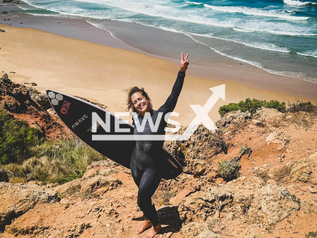 Giulia Manfrini, poses in undated photo. She was killed in the Mentawai Islands, Indonesia, by a swordfish attack. Note: Private photo taken from social media. (@giuliamanfrini/NF/newsX)