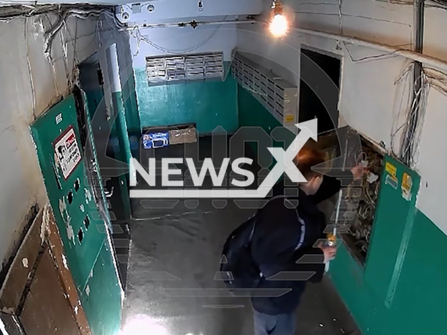 32-year-old Yuri turns off sex worker's electricity in Ufa, Russia, on Monday, 14 October, 2024. He did it as revenge for kicking him out. Note: Photo is a screenshot from a video. (NF/newsX)