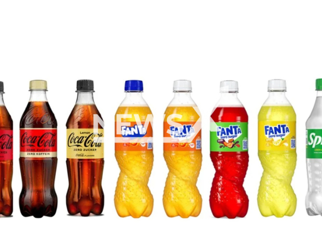 Image shows the recalled products, undated photo. Coca-Cola HBC Austria GmbH has recalled 26 million bottles of Coca-Cola, Fanta, Sprite, and MezzoMix due to the presence of metal splinters in October 2024. Note: Licensed content. (Coca-Cola HBC Austria GmbH/NF/newsX)