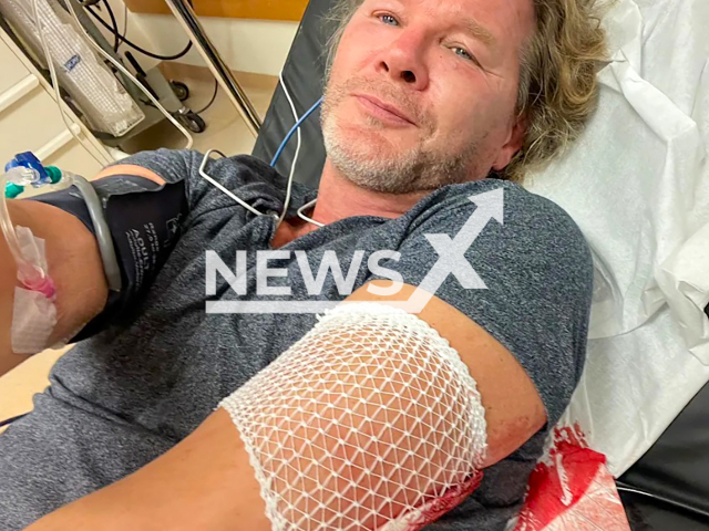 Stefan Kleiser, 59, from Freiburg , Germany, poses in undated photo. He impaled himself on a fence. Note: Private photo from local media. (NF/newsX)