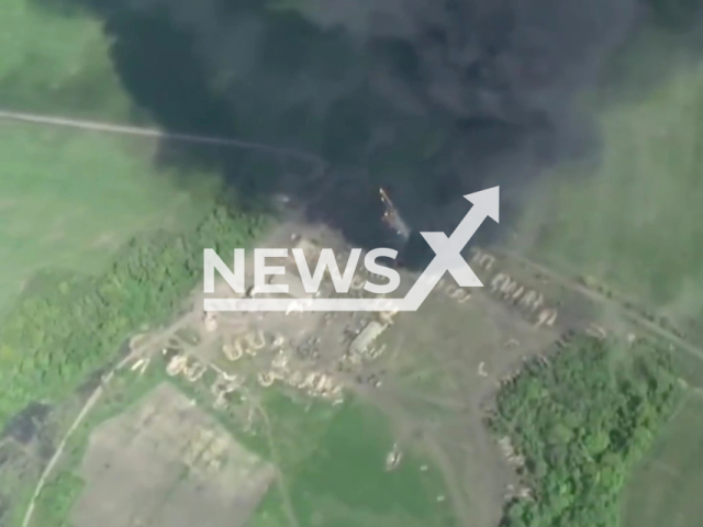 Ukrainian soldiers of the 14th Separate Mechanized Brigade named after Prince Roman the Great continue to successfully destroy Russian Army equipment, in May, 2022. Note: Photo is a screenshot from the video (@14ombr/Newsflash)