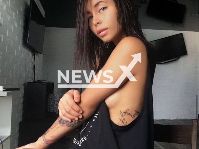 Photo shows photo model Leya Chernova, 24, from Saint Petersburg, Russia, undated. She fell into a coma after getting the tattoo and died in intensive care. Note: Picture is private used in local media. (Leya Chernova, NF/newsX )