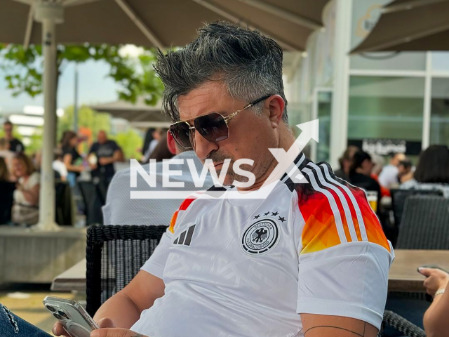 Kursat Yildirim, 43, also known as Chico from Dortmund, Germany, poses in undated photo. His bank account was targeted by cyber hackers. Note: Private photo from social media. (@chico_lottomillionaer/Newsflash)