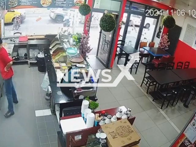 Image shows the employee City-Grill kebab shop in Berlin, Germany, undated photo. A 41-year-old gunman opened fire on him on Wednesday, Nov. 6, 2024. Note: Photo is a screenshot from a video. (NF/newsX)