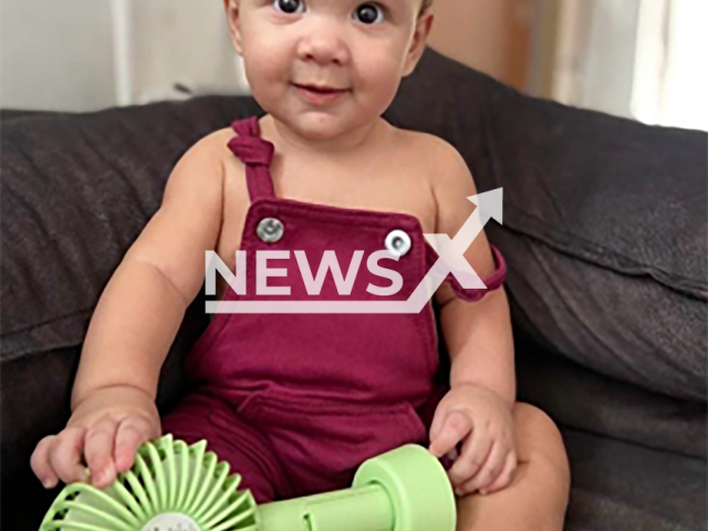 Image shows six-month-old Vicente, undated photo. The baby drowned after falling into a bucket full of water in Cuiaba, Mato Grosso State, Brazil, on Wednesday, Nov. 6, 2024. Note: Private photo from local media. (NF/newsX)