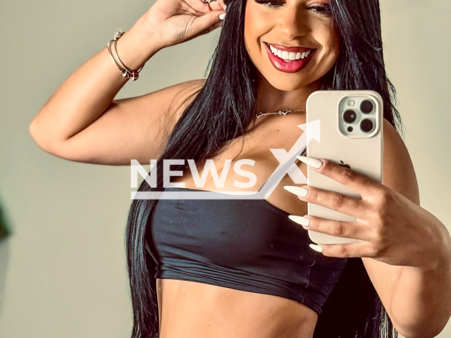 Jeniffer Soares Martins poses in undated photo. She drowned after being swept away by a flood in Uberlandia, Brazil. Note: Private photo taken from social media. (NF/newsX)