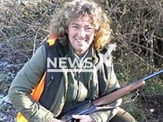 Denise Marzi Wildauer poses in undated photo. The woman from Trieste, Italy, was shot during a hunting trip. Note: Private photo taken from local media. (NF/newsX)