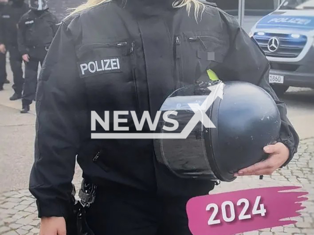 Image shows Judy S., 27, undated photo. The transgender policewoman assaulted two colleagues with a penis pump and injured their genitals after offering them a threesome, and then drugging them following a night out at the KitKatClub in Berlin, Germany. Note: Private photo from local media. (NF/newsX)