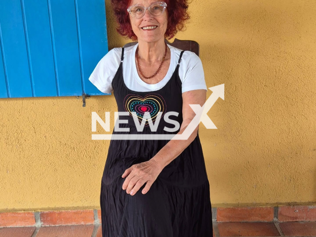 Writer Roseana Murray poses in undated photo. She was attacked by pitbulls in Saquarema, Brazil. Note: Private photo taken from social media. (@roseanamurray/NF/newsX)