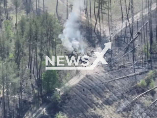 Nikolaev paratroopers destroy the Russian tanks in May 2022. Note: Picture is a screenshot from a video (Command of the Assault Troops of the Armed Forces of Ukraine/Newsflash)