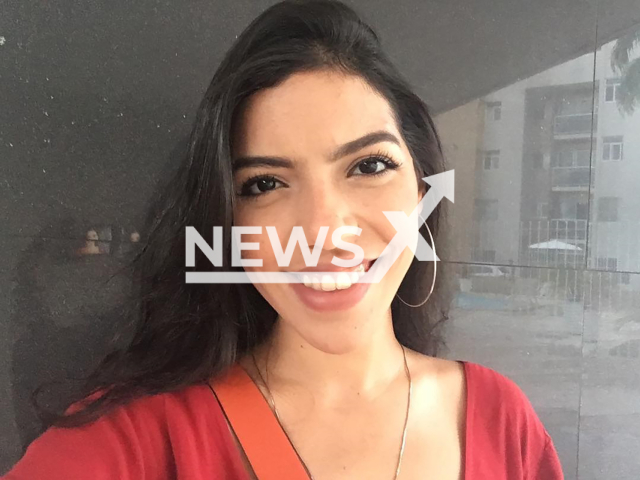 Priscila Marques Monteiro, 27, poses in undated photo. She died after being hit by a bus in Gloria, Rio de Janeiro, Brazil. Note: Private photo taken from social media. (NF/newsX)