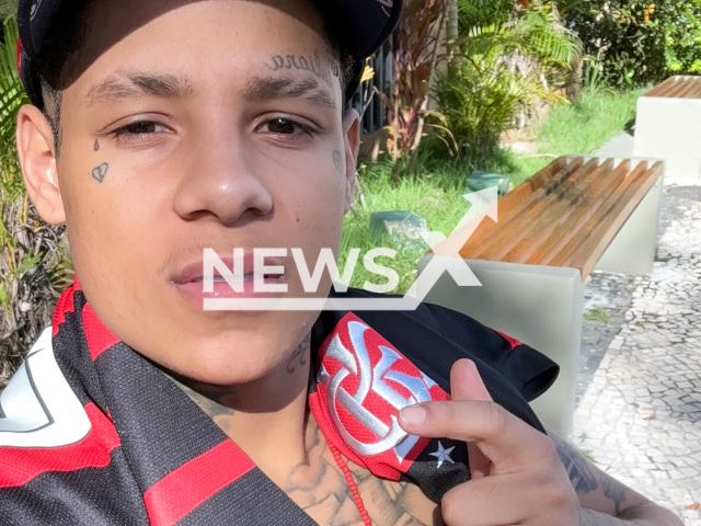 MC Boladin 211 poses in undated photo. He was arrested in Porto Alegre, Brazil. Note: Private photo taken from social media. (@boladin211/NF/newsX)