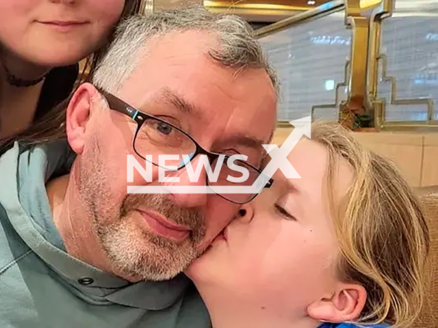 Image shows Frank Sprengel, 60, and his daughter, from Rostock, Germany, undated photo. He was ran over and thrown into a ditch. Note: Private photo from local media. (NF/newsX)