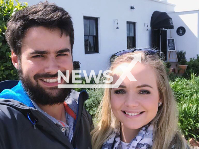 Picture shows the couple Jean Vosloo and Mari Hoon, undated. They died after a gas leak in shower in 2020. Note: Private photo taken from social media. (Newsflash/NX)