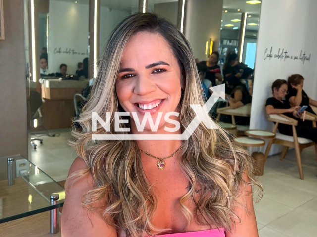 Mauricelia Correia Oliveira, 35, poses in undated photo. She was shot in Juazeiro do Norte, Brazil. Note: Private photo taken from social media. (Newsflash/NX)