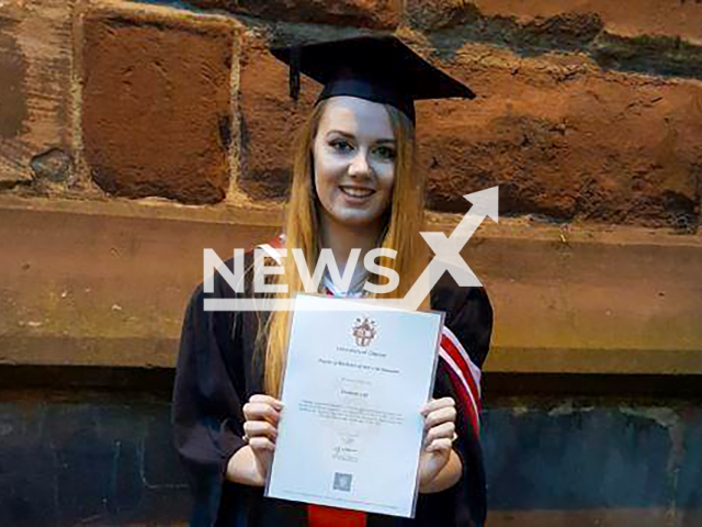 Shannon Ault, 30, poses in undated photo. She was forced to move into a women's refuge whilst pregnant. Note: Private photo from social media. (Cavendish/NX)