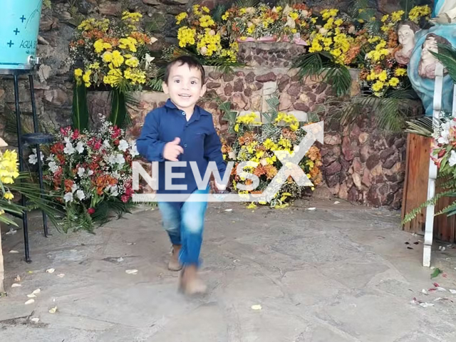 Picture shows Francisco Rodolfo Timóteo Machado, undated. The boy drowned a day before his third birthday in Israelandia, Brazil. Note: Private photo taken from local media. (Newsflash/NX)