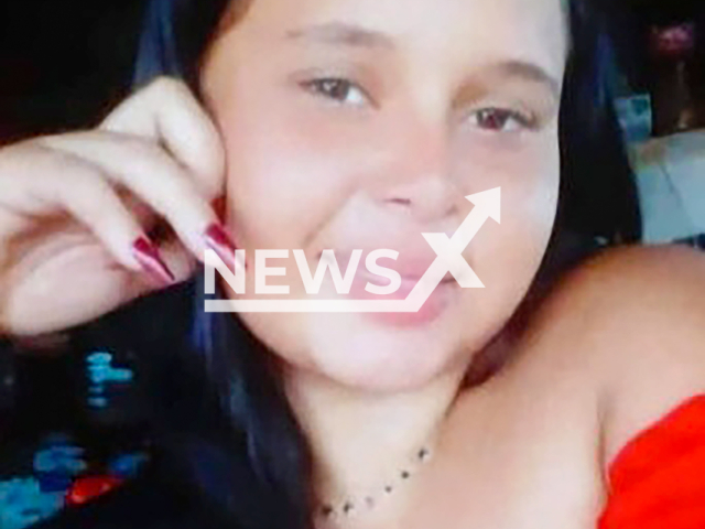 Gessica Moreira de Sousa, 17, poses in undated photo. She was shot in the head in Planaltina, Brazil. Note: Private photo taken from local media. (Newsflash/NX)