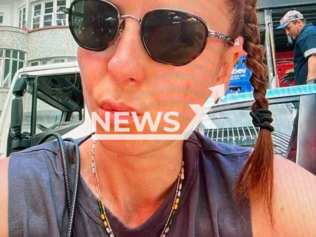 Picture shows Charlotte Alice Peet in Rio, undated. She is wanted by police. Note: Private photo taken from local media. (Newsflash/NX)