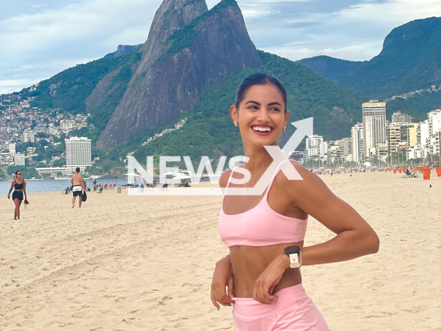 Leticia Salles poses in undated photo. She was attacked by dogs in Marica, Brazil. Note: Private photo taken from social media. (@letisalless/Newsflash/NX)