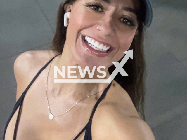 Ana Paula Leme, 47, poses in undated photo. She was arrested for the third time in nine months, after causing trouble at a store in Campinas (SP), Brazil. Note: Private photo taken from social media. (@anapaulalemeoficial/Newsflash/NX)