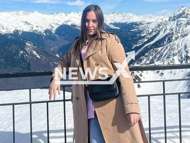 Lyudmila Shilova, 22, poses in undated photo. She was found dead in Sochi, Russia. Note: Private photo taken from local media. (Newsflash/NX)