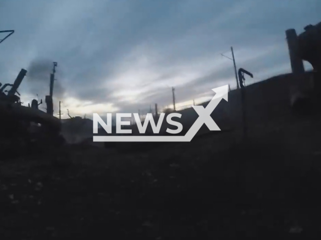 On the 78th day of the full-scale war, in conditions of complete encirclement, despite ack of ammunition and a large number of wounded, the fighters of the Azov Regiment continue to fight at the Azovstal plant, in Mariupol, Ukraine. Note: Picture is a screenshot from a video (AZOV media/Newsflash)