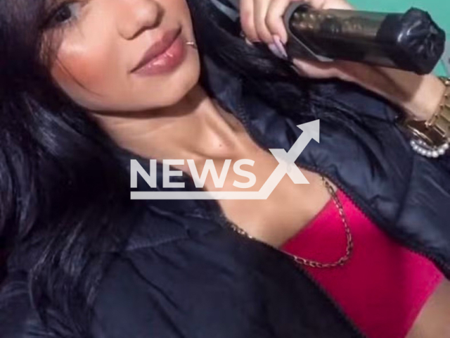 Bianca Duarte Franco, 24, poses in undated photo. She was arrested in Cabo Frio, Brazil. Note: Private photo taken from local media. (Newsflash/NX)