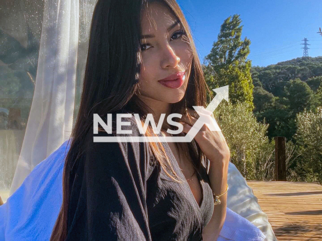 Ivonne Daniela Latorre poses in undated photo. She died after being found in a coma following her disappearance in Cairo, Egypt. Note: Private photo taken from social media. (@ivonnelatorre_/Newsflash/NX)